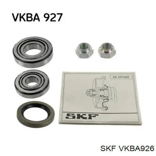 Купити VKBA926 SKF Підшипник ступиці передньої