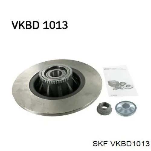 VKBD1013 SKF диск гальмівний задній