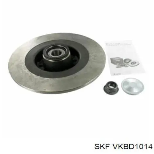 VKBD1014 SKF Диск тормозной задний (270x10/60 мм)