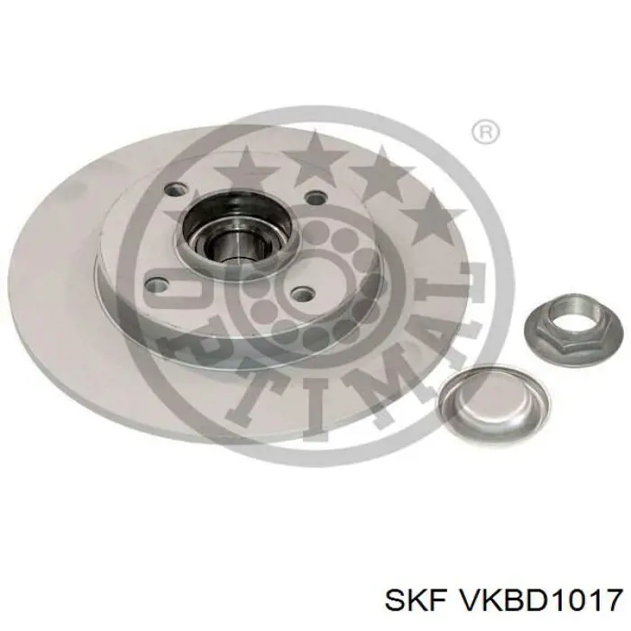 Гальмівні диски VKBD1017 SKF