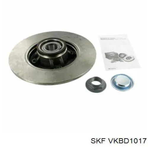 VKBD1017 SKF диск гальмівний задній