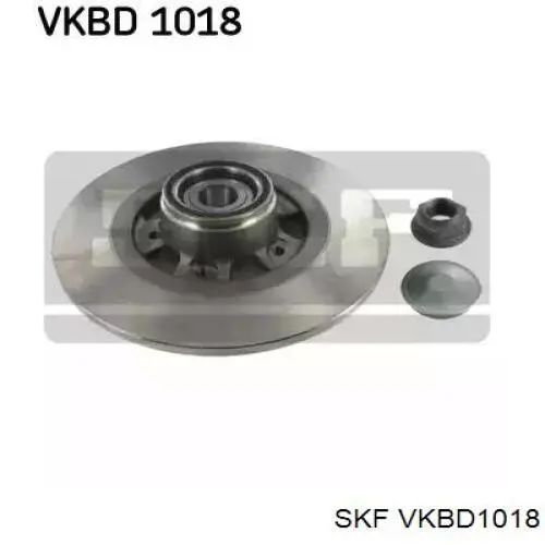 VKBD1018 SKF диск гальмівний задній