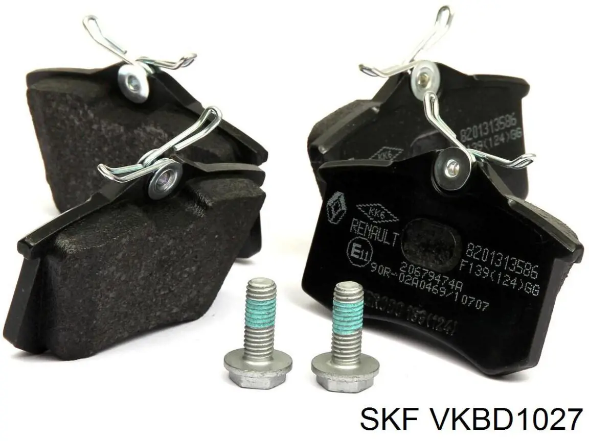 Купити VKBD1027 SKF Диск заднього гальма