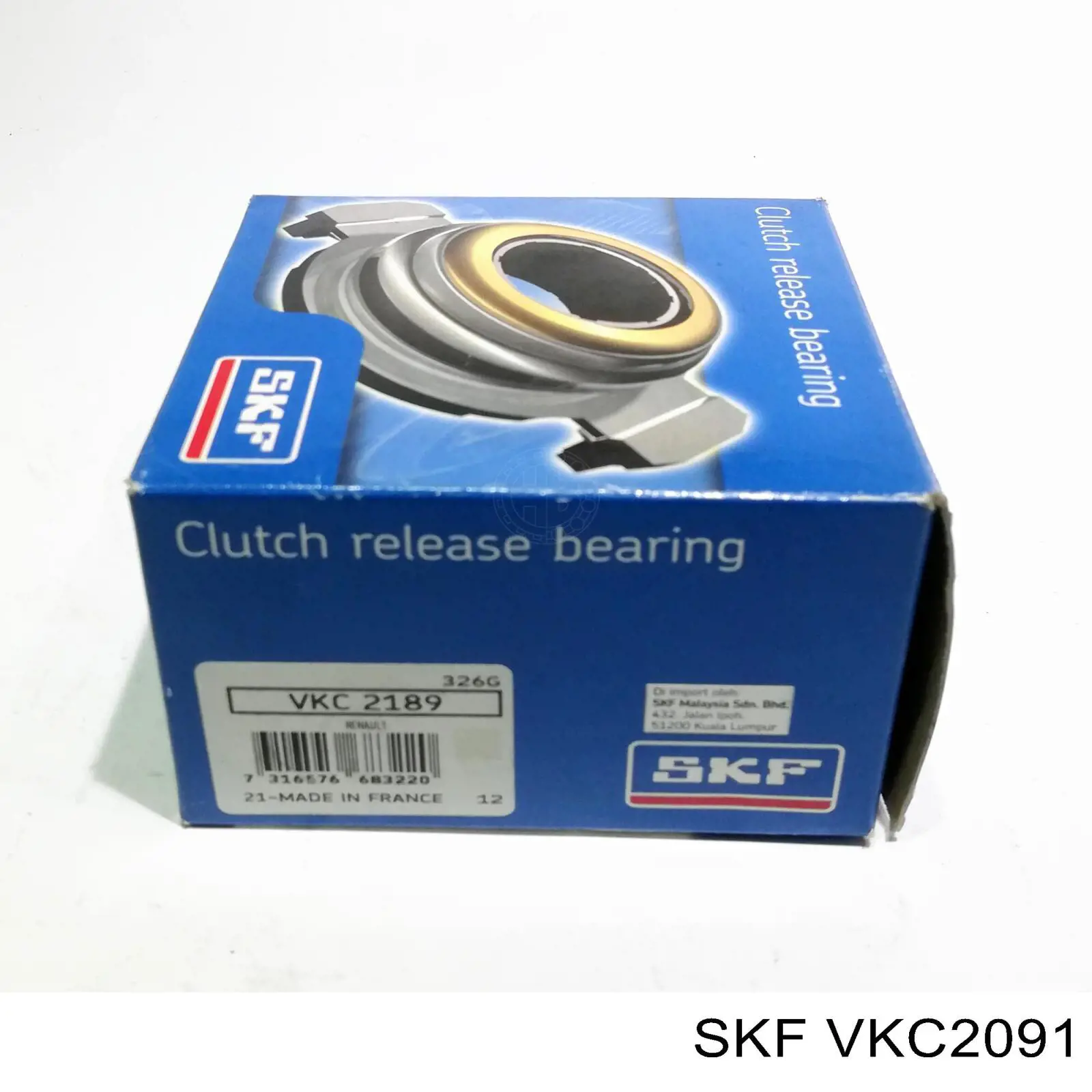 VKC2091 SKF Підшипник ковзання зчеплення
