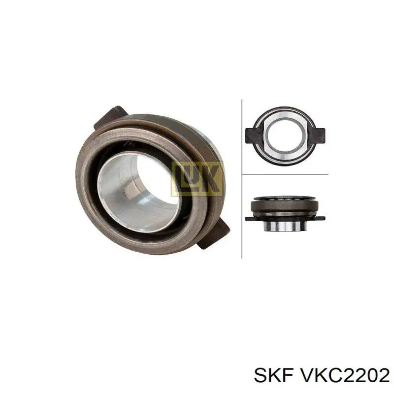 Вижимний підшипник VKC2202 SKF