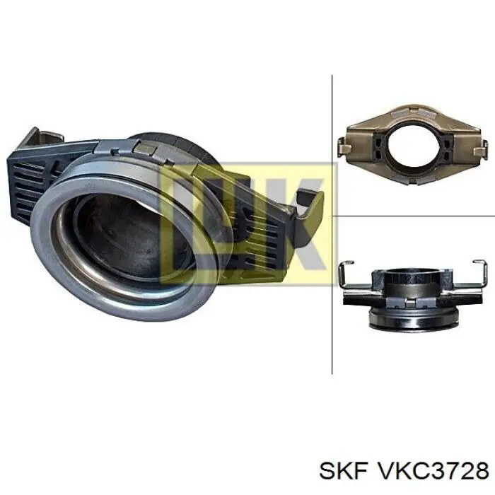 VKC3728 SKF підшипник вижимний зчеплення