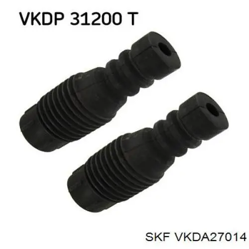 Сайлентблок заднього нижнього важеля VKDA27014 SKF