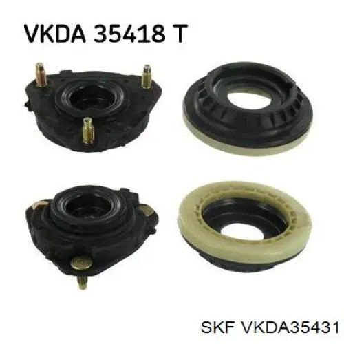Опора стійки амортизатора переднього SKF VKDA35431 ціна, від 28.26 USD