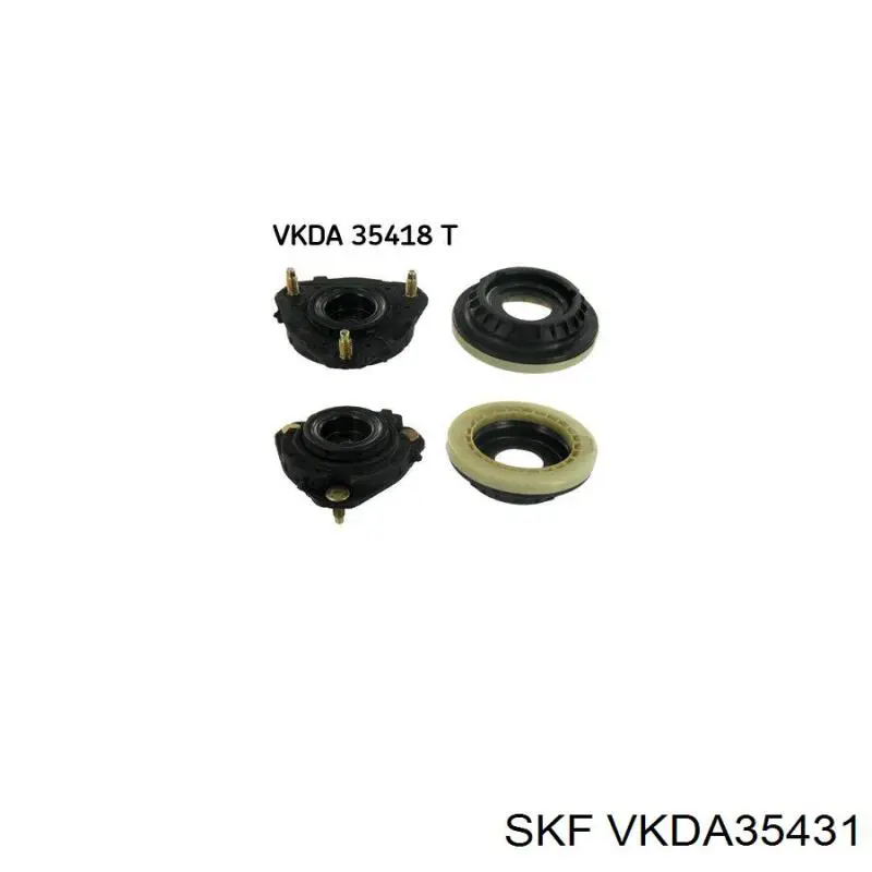 Опора амортизатора переднього VKDA35431 SKF