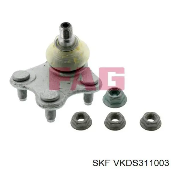 Кульова опора, нижня, ліва SKF VKDS311003 ціна, від 11.05 USD