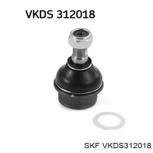 Кульова опора, верхня SKF VKDS312018 ціна, від 13.26 USD