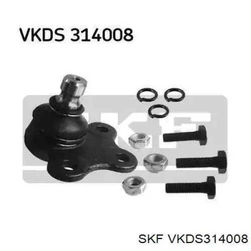 Кульова опора, нижня SKF VKDS314008 ціна, від 11.19 USD
