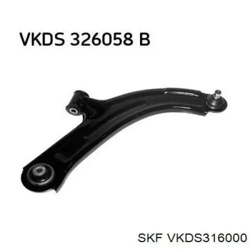 Кульова опора, нижня SKF VKDS316000 ціна, від 9.09 USD