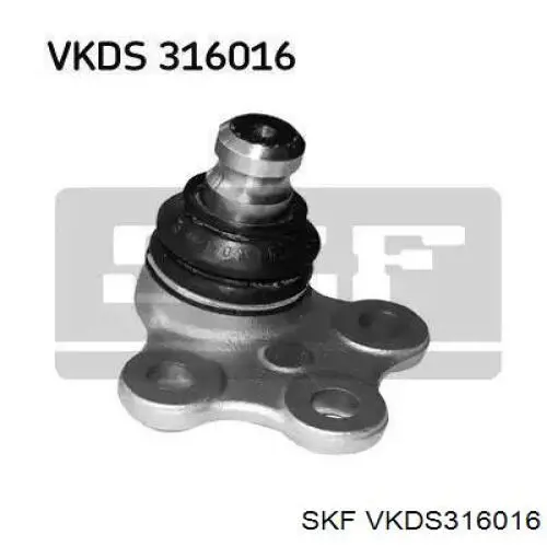 Купити VKDS316016 SKF Кульова опора, нижня, ліва