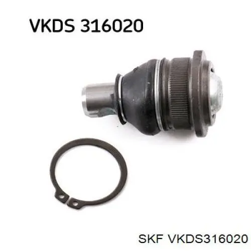 VKDS316020 SKF кульова опора, нижня