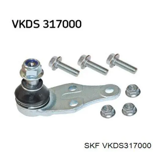 Кульова опора, нижня SKF VKDS317000 ціна, від 16.81 USD