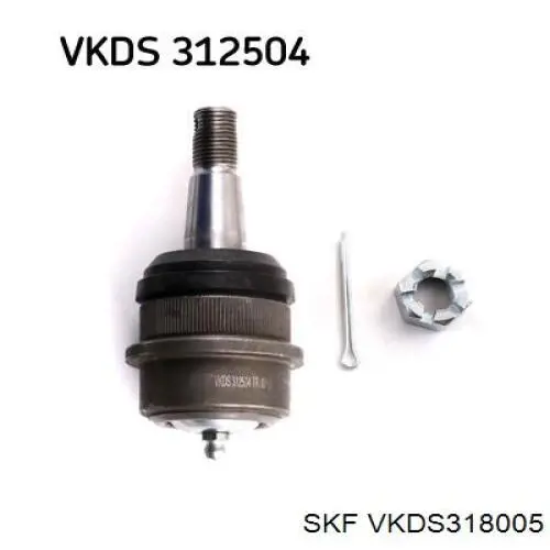 Купити VKDS318005 SKF Кульова опора, верхня