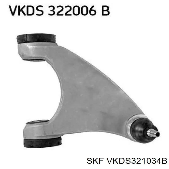 Важіль передньої підвіски нижній, лівий VKDS321034B SKF