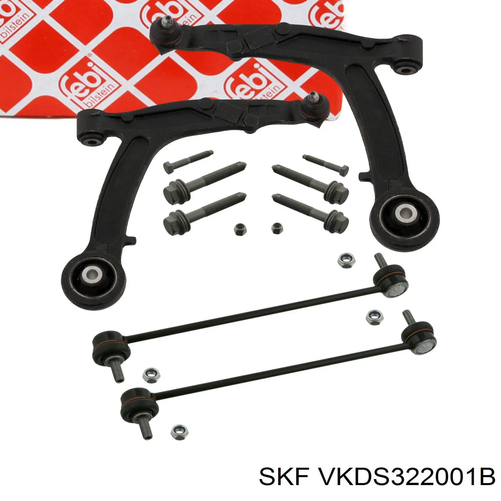 Важіль передньої підвіски нижній, правий SKF VKDS322001B ціна, від 34.86 USD