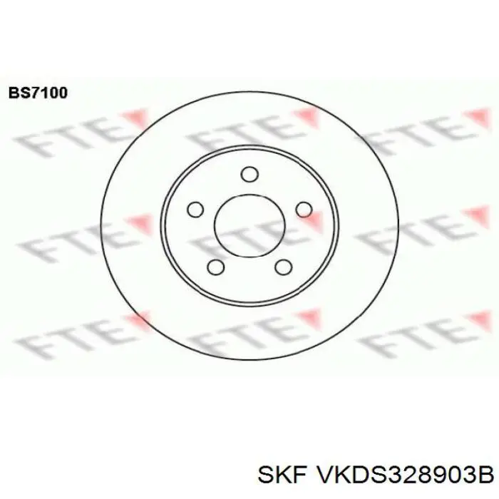 Важіль передньої підвіски нижній, правий SKF VKDS328903B ціна, від 65.65 USD
