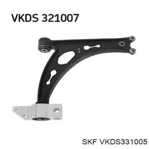 Сайлентблок переднього нижнього важеля VKDS331005 SKF