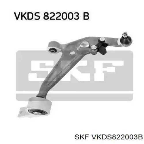 Важіль передньої підвіски нижній, правий VKDS822003B SKF