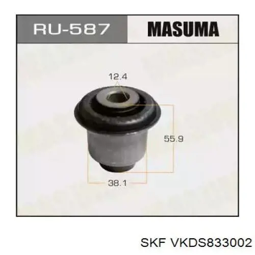 Сайлентблок переднього важеля VKDS833002 SKF