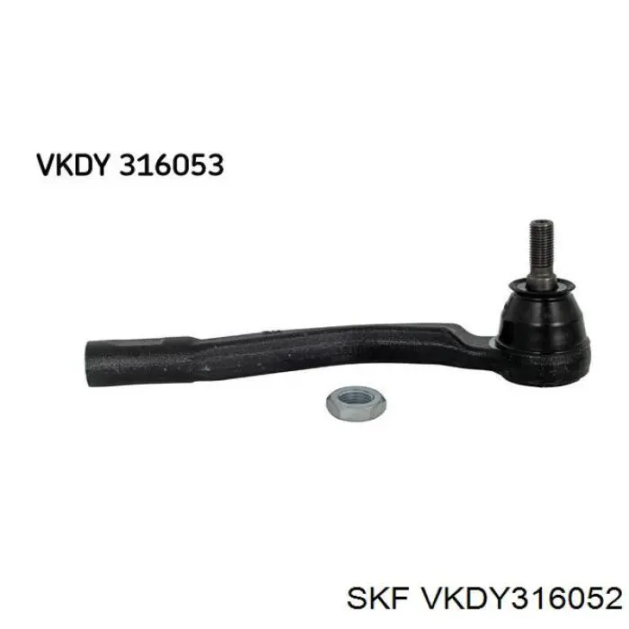 Наконечник рульовий SKF VKDY316052 ціна, від 13.84 USD