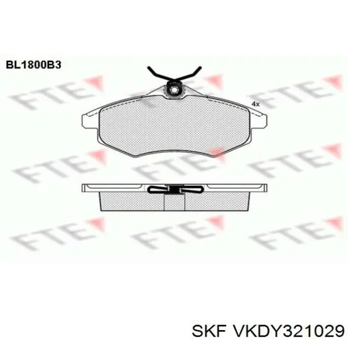 Тяга рульова SKF VKDY321029