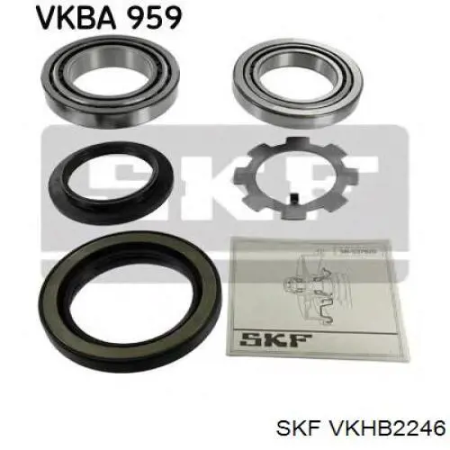 Підшипник маточини задньої SKF VKHB2246