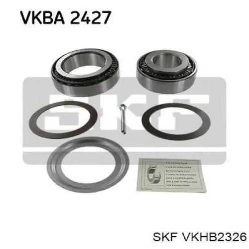 Підшипник маточини задньої SKF VKHB2326 ціна, від 36.49 USD