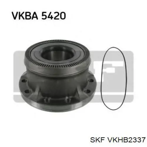 Купити VKHB2337 SKF Підшипник маточини зовнішній, передньої/задньої