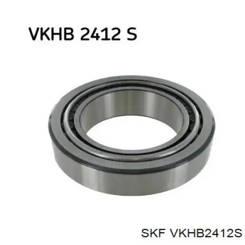 Підшипник маточини задньої SKF VKHB2412S ціна, від 47.45 USD