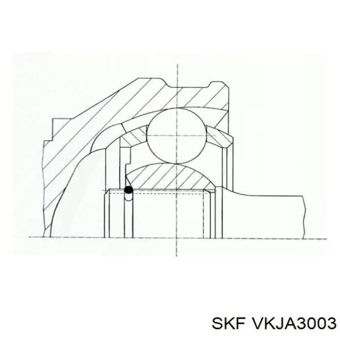 Купити VKJA3003 SKF Шарнір приводу зовнішній