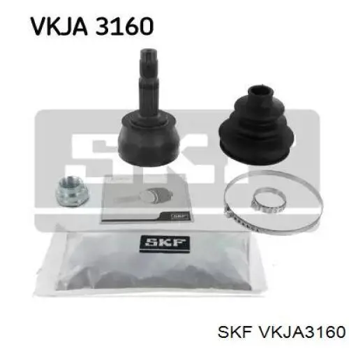 Граната колісна SKF VKJA3160 ціна, від 26.03 USD