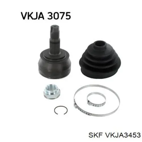 ШРУС зовнішній передній VKJA3453 SKF