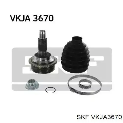 VKJA3670 SKF шрус зовнішній передній