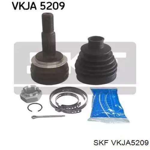 Граната колісна SKF VKJA5209 ціна, від 56.63 USD