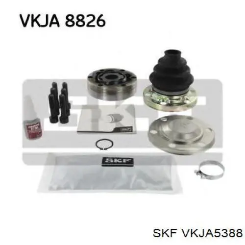 Граната колісна SKF VKJA5388 ціна, від 25.48 USD