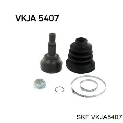 Граната колісна SKF VKJA5407 ціна, від 25.96 USD