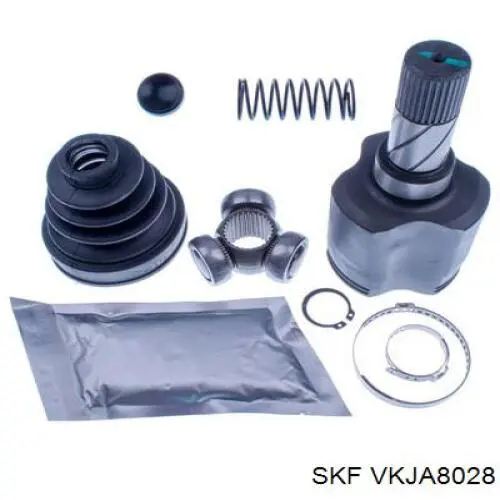 Шарнір кутових швидкостей передній лівий SKF VKJA8028 ціна, від 46.98 USD