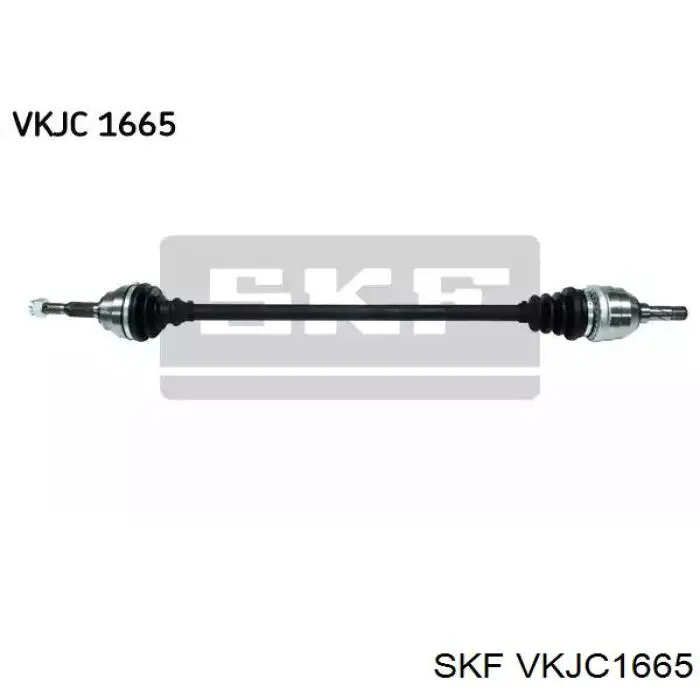 VKJC1665 SKF піввісь (привід передня, права)