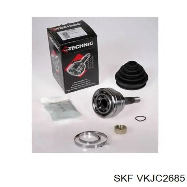 Піввісь (привід) передня, права VKJC2685 SKF