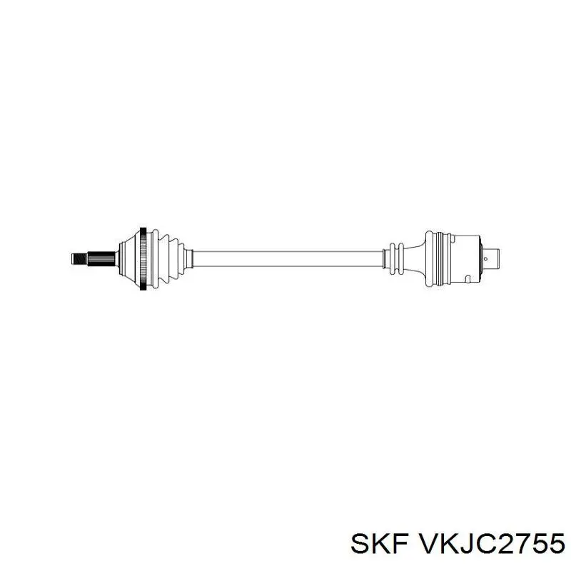 Піввісь (привід) передня VKJC2755 SKF