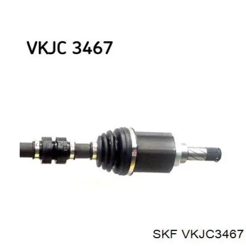 Піввісь передня ліва SKF VKJC3467