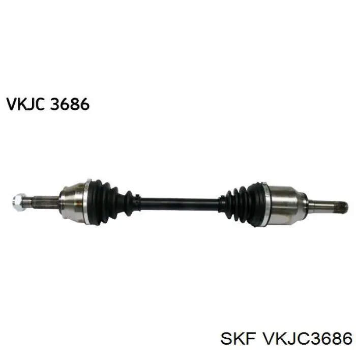 VKJC3686 SKF піввісь (привід передня, ліва)