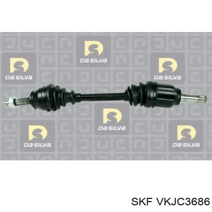 Ліва піввісь VKJC3686 SKF