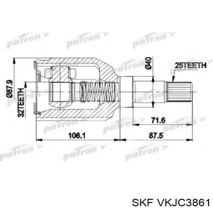 301456 Trakmotive/Surtrack Привід лівий
