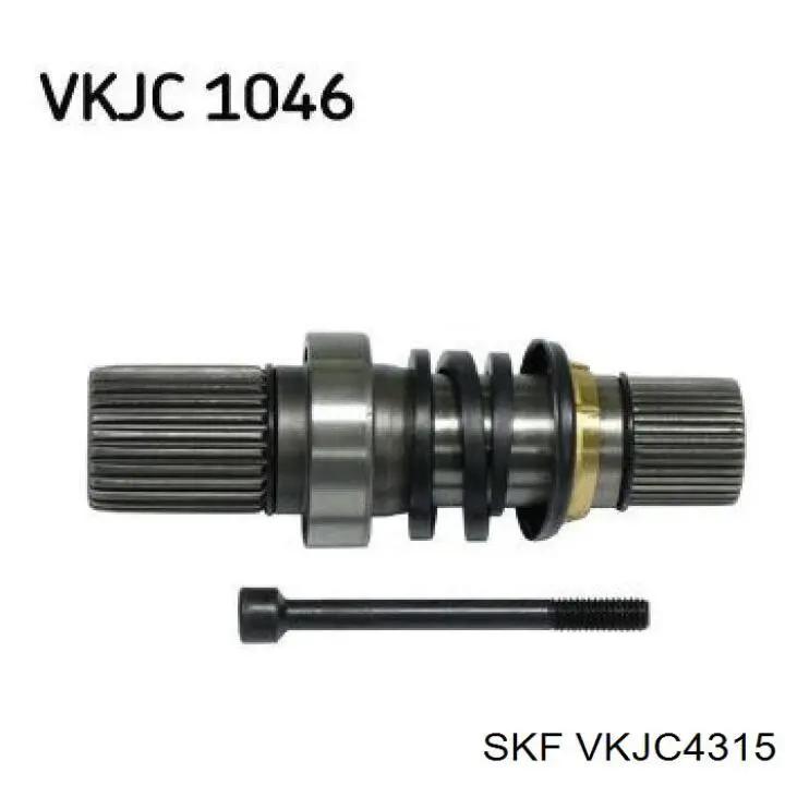 VKJC4315 SKF вал приводу проміжний