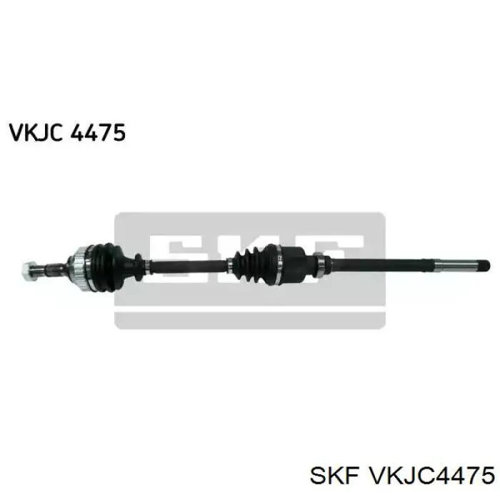 Піввісь передня, права SKF VKJC4475 ціна, від 101.00 USD
